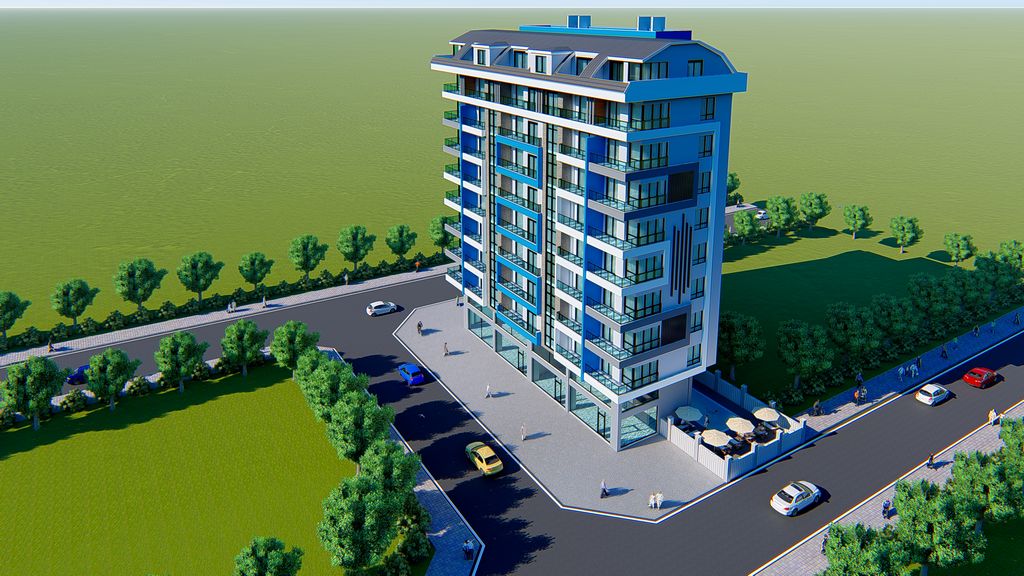 Comfort class project in Mahmutlar, Alanya image