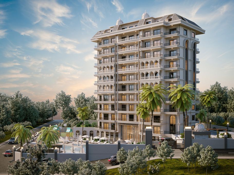 Luxury apartments near the sea in Avsallar, Alanya image