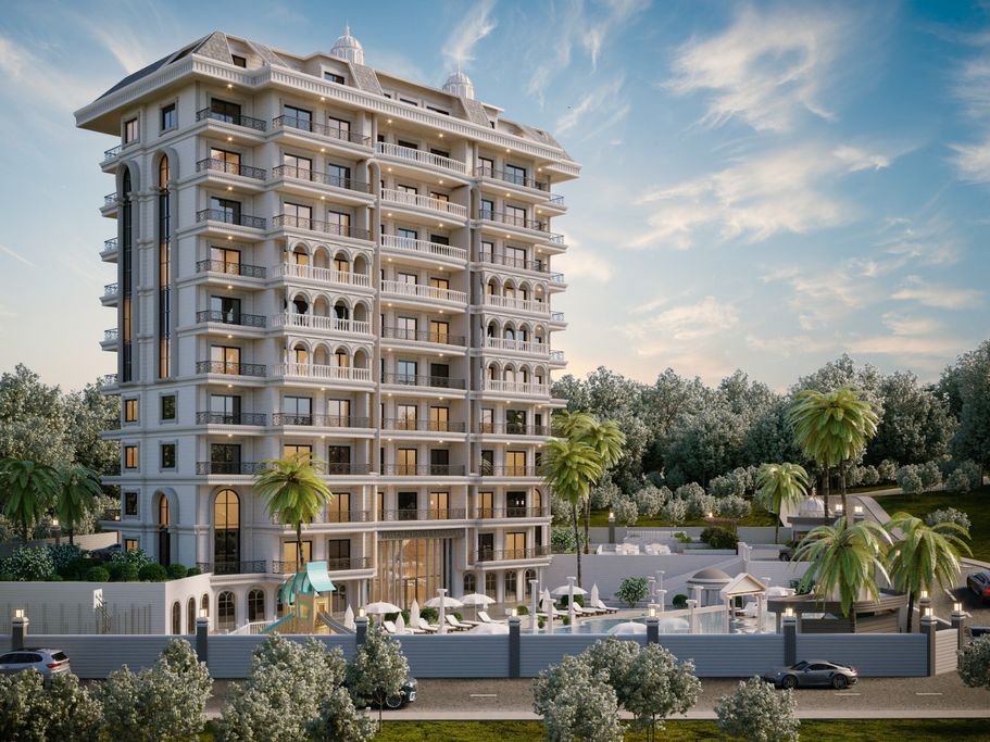 Luxury apartments near the sea in Avsallar, Alanya image