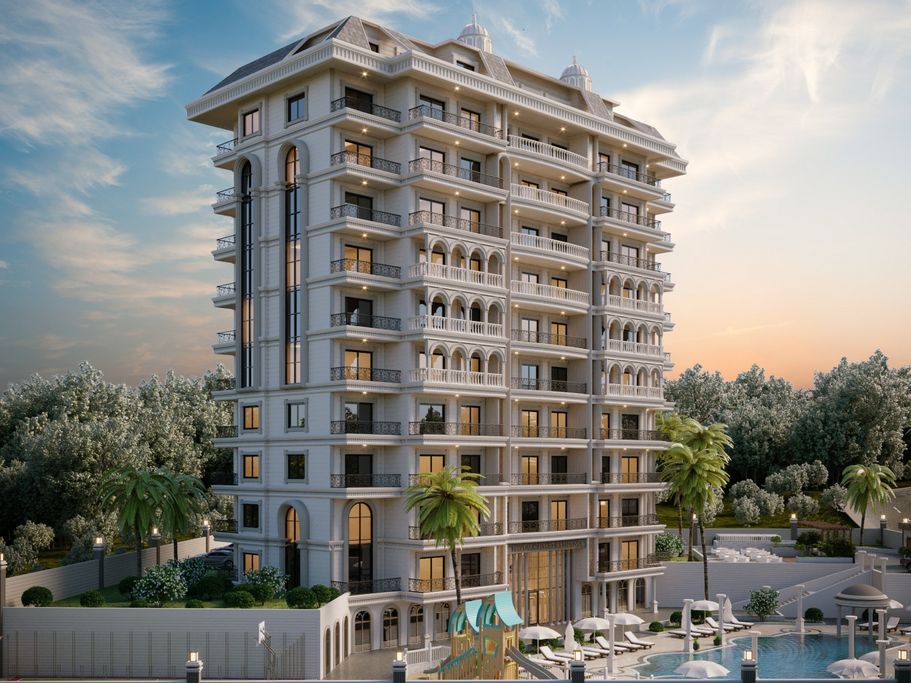 Luxury apartments near the sea in Avsallar, Alanya image