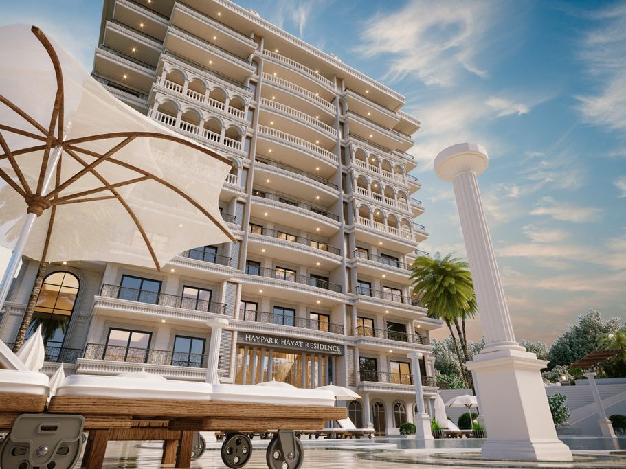 Luxury apartments near the sea in Avsallar, Alanya image