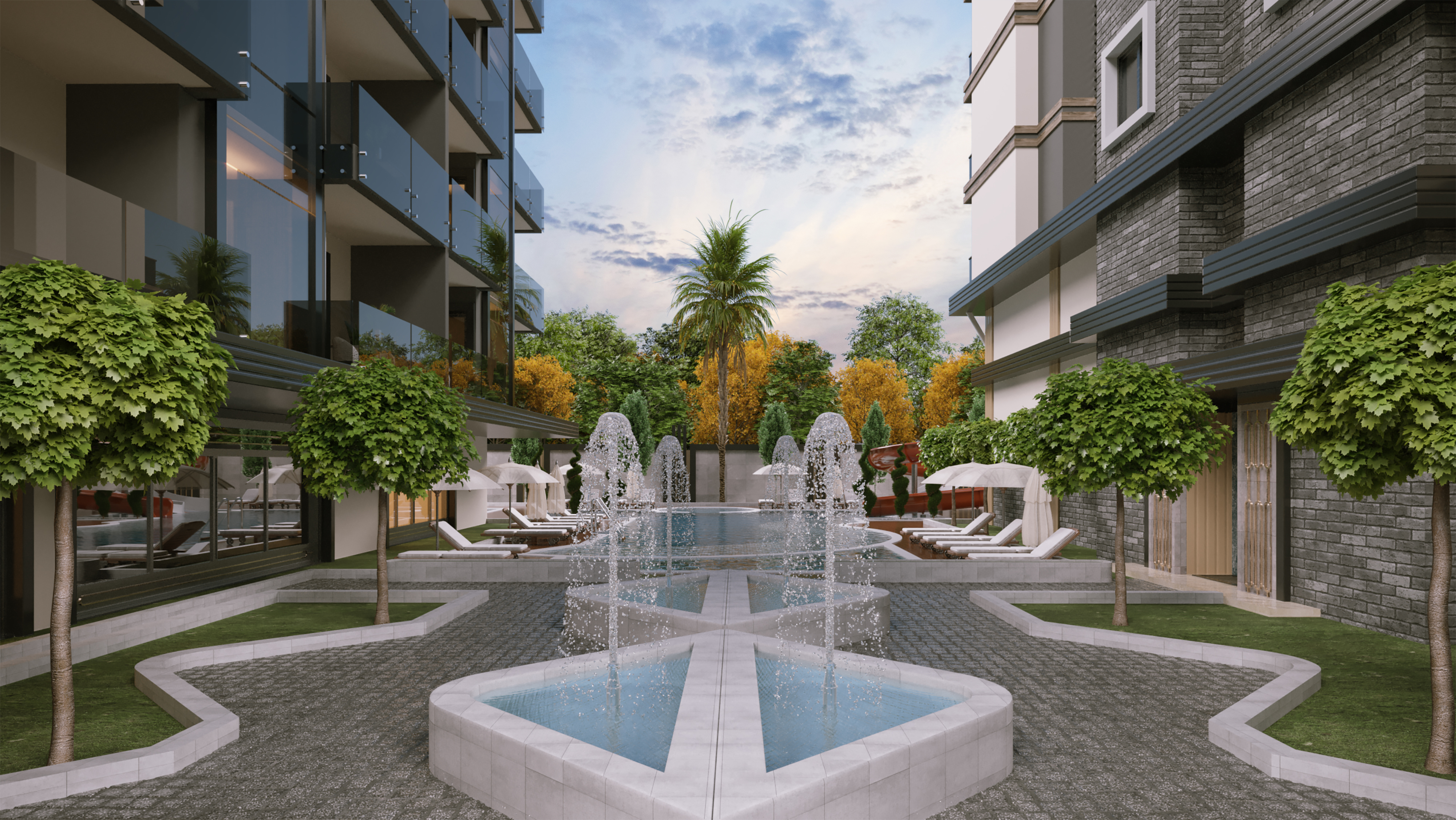 Alanya Kargicak apartments in an elite residential complex image