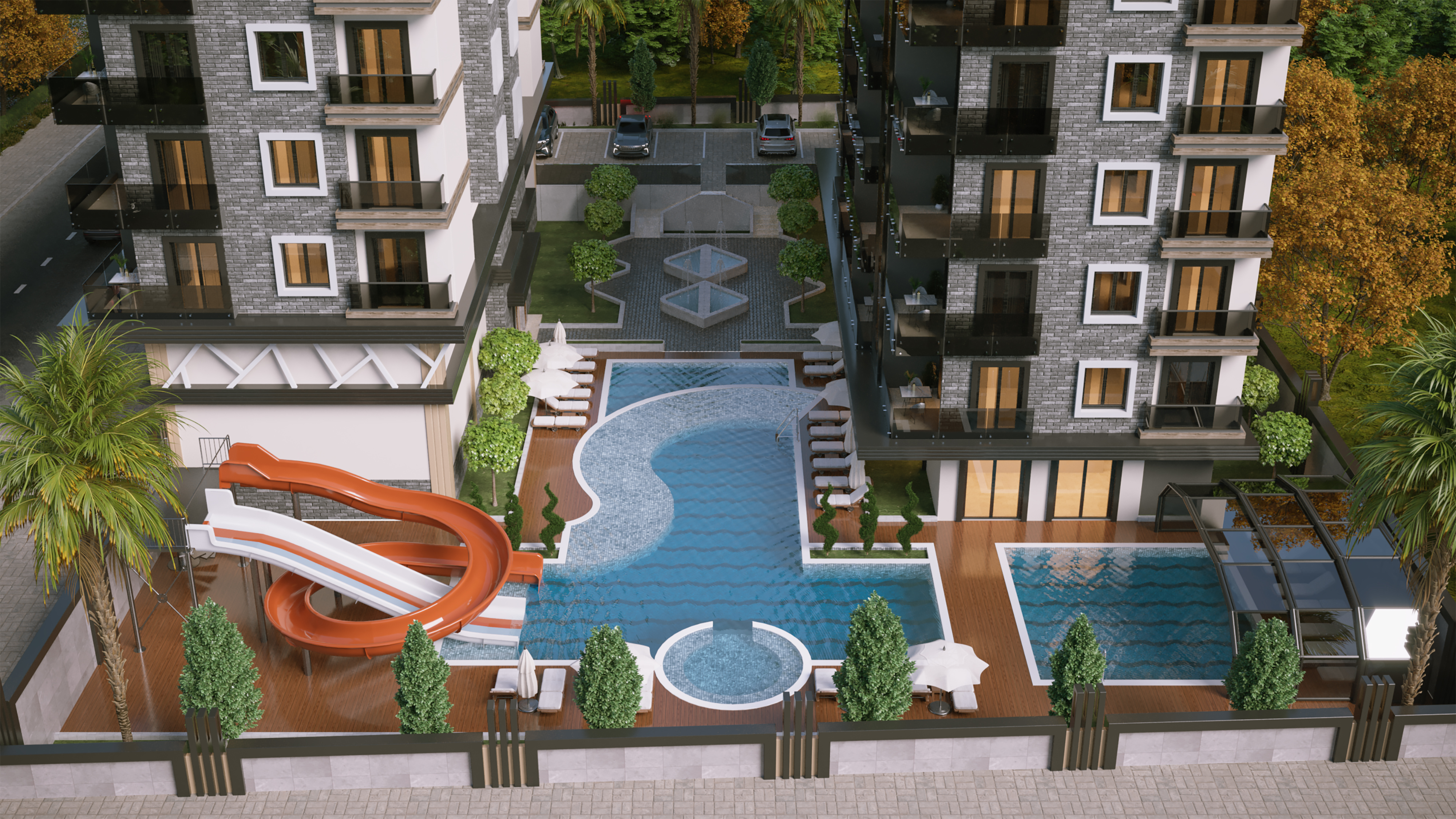 Alanya Kargicak apartments in an elite residential complex image