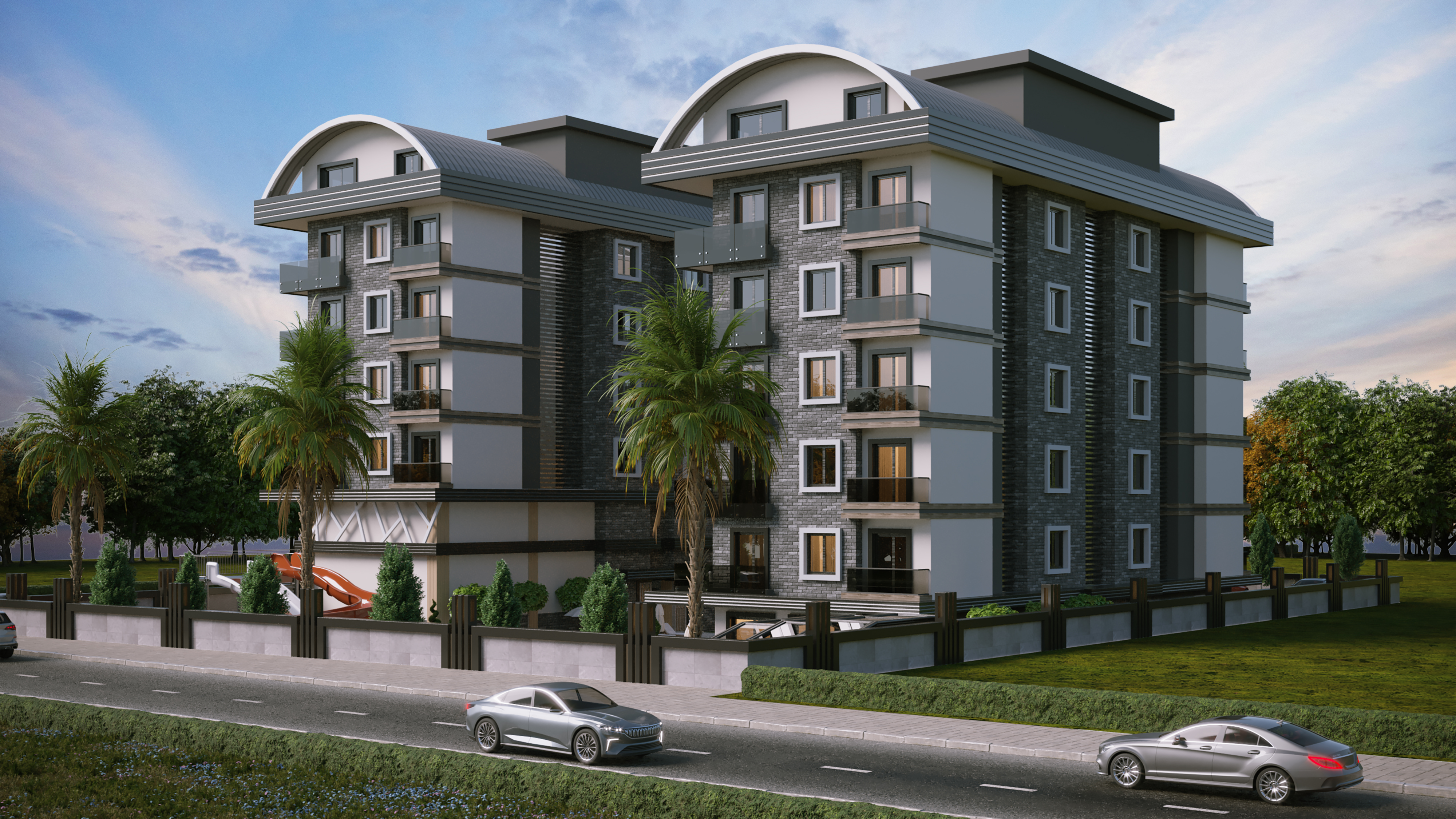 Alanya Kargicak apartments in an elite residential complex image