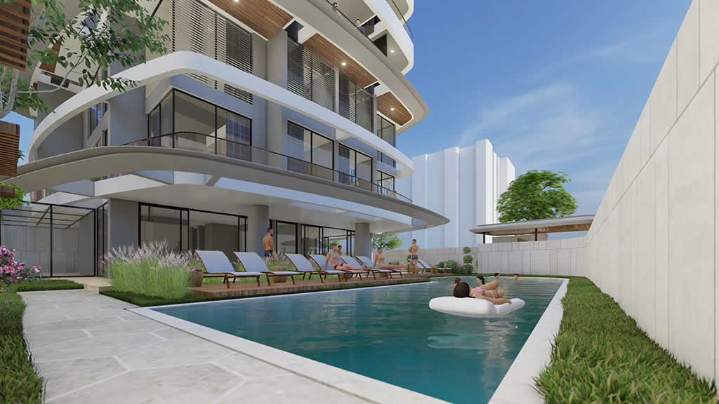 Alanya center Cleopatra beach Luxury apartments image