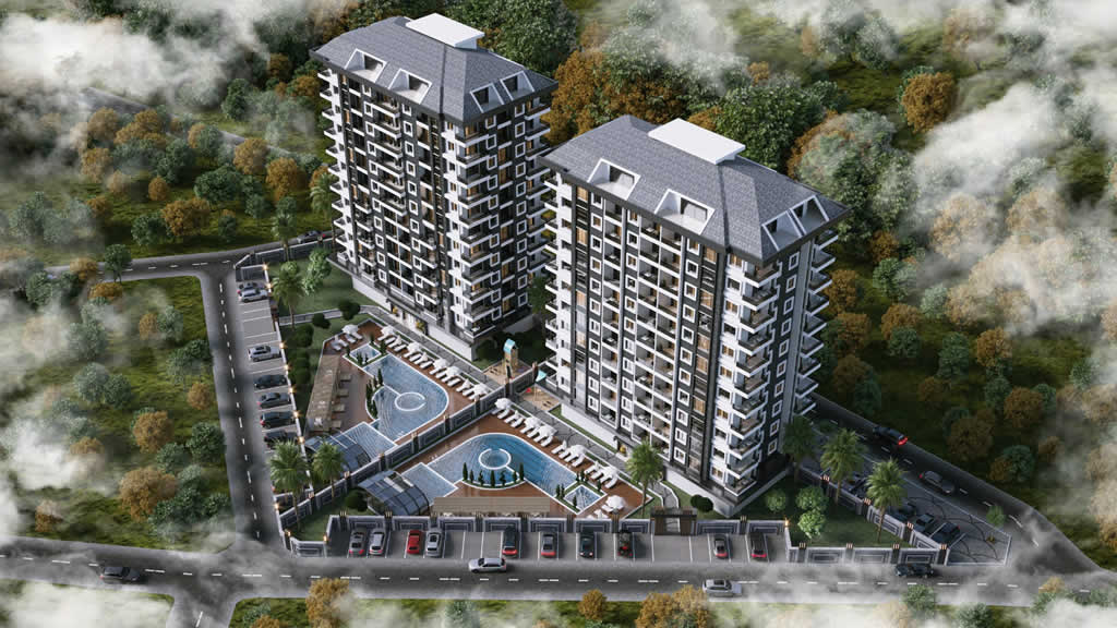 Alanya Mahmutlar Premium project with sea and mountain views image