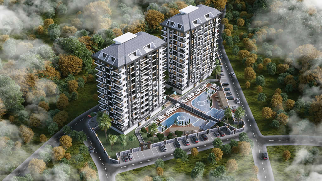 Alanya Mahmutlar Premium project with sea and mountain views image