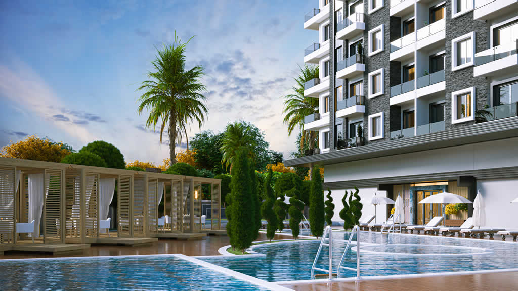 Alanya Mahmutlar Premium project with sea and mountain views image