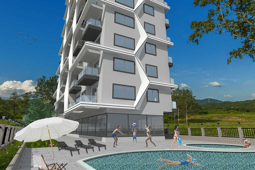 Alanya Mahmutlar Luxury apartments image