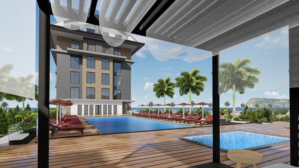 Alanya Oba Premium class apartments on the first line image