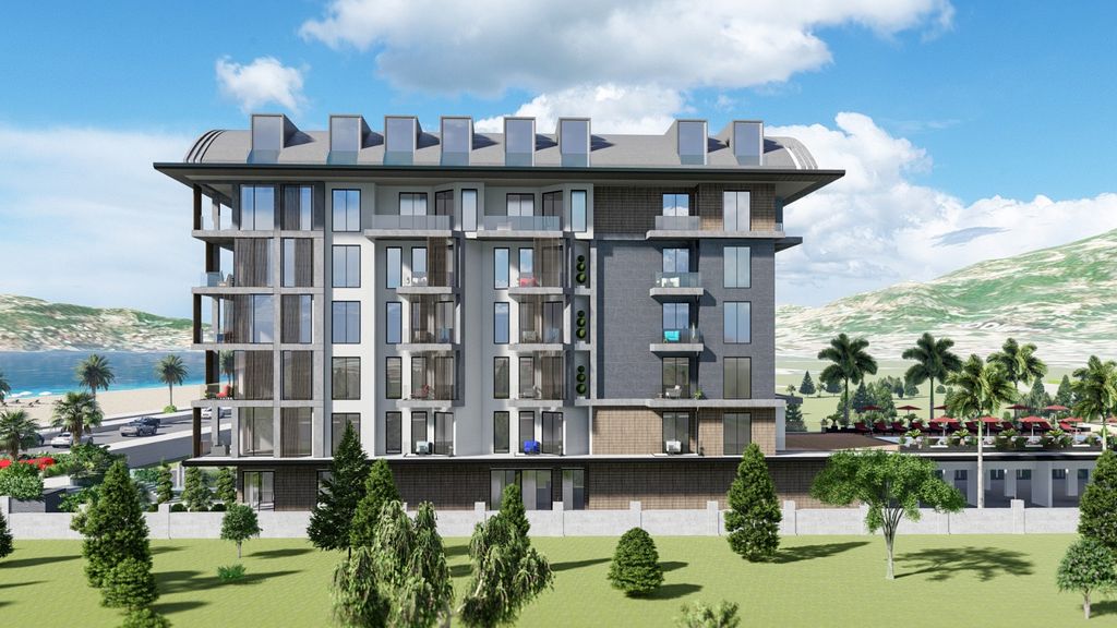 Alanya Oba Premium class apartments on the first line image