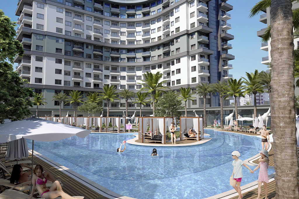 Alanya Mahmutlar new stylish apartments from the developer image