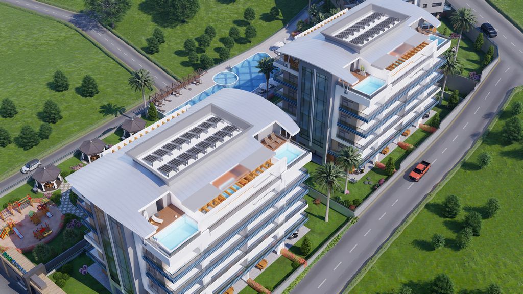 Alanya Kargicak new modern complex image