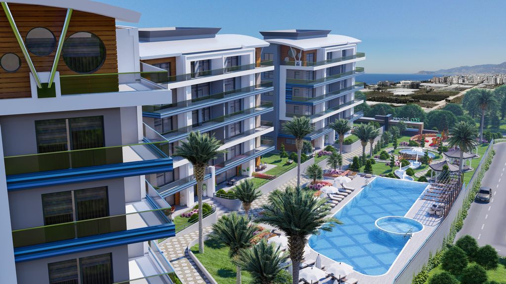 Alanya Kargicak new modern complex image