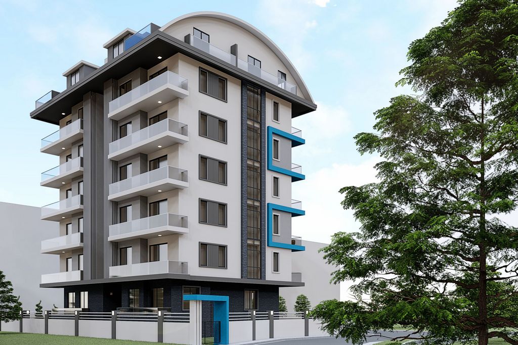 Alanya Mahmutlar new apartments in the developed area image