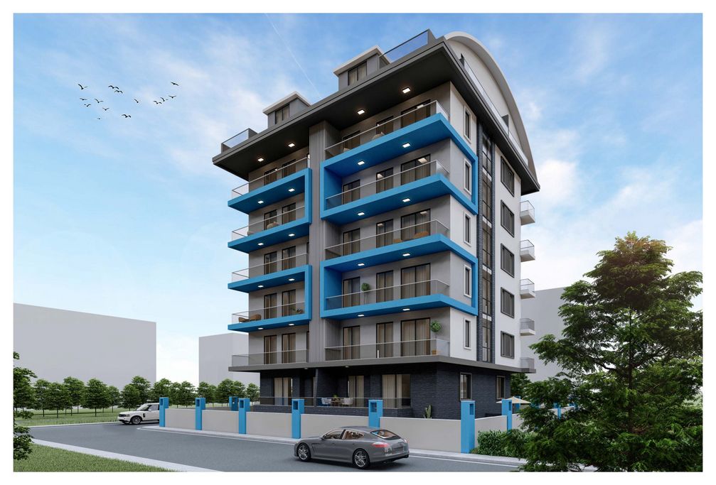 Alanya Mahmutlar new apartments in the developed area image