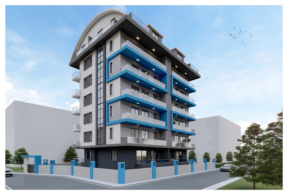 Alanya Mahmutlar new apartments in the developed area image