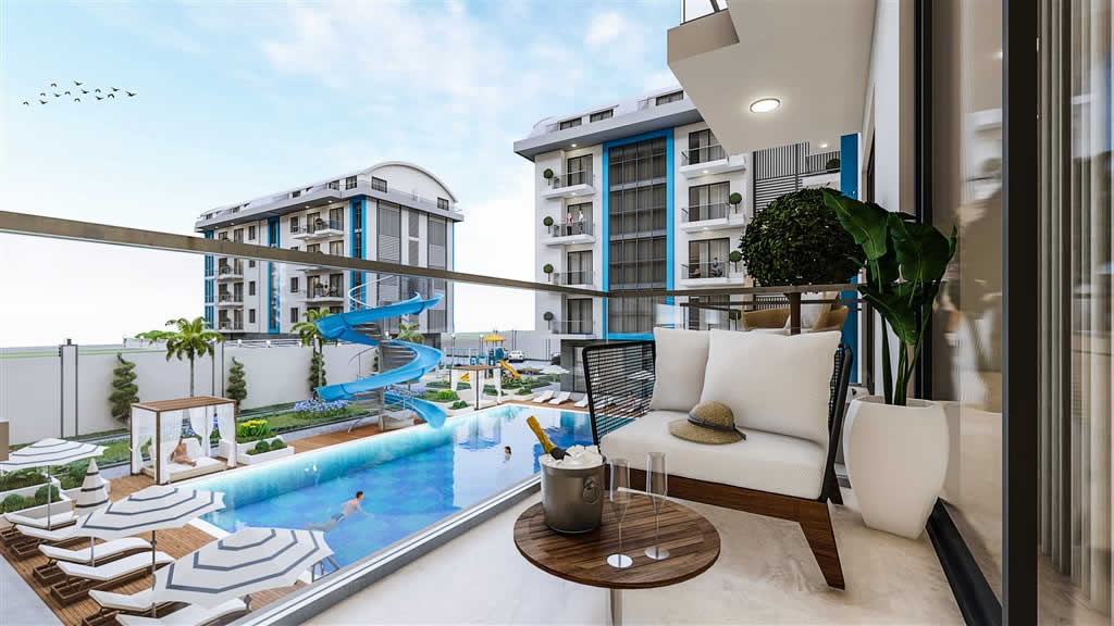 Alanya Oba apartments away from the hustle and bustle image