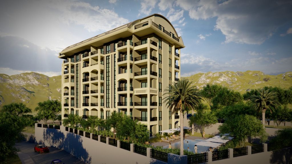 Alanya Mahmutlar apartments with sea and mountain views image