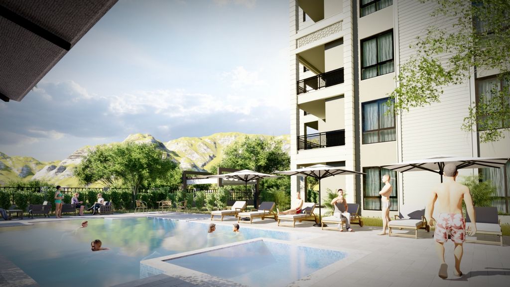 Alanya Mahmutlar apartments with sea and mountain views image