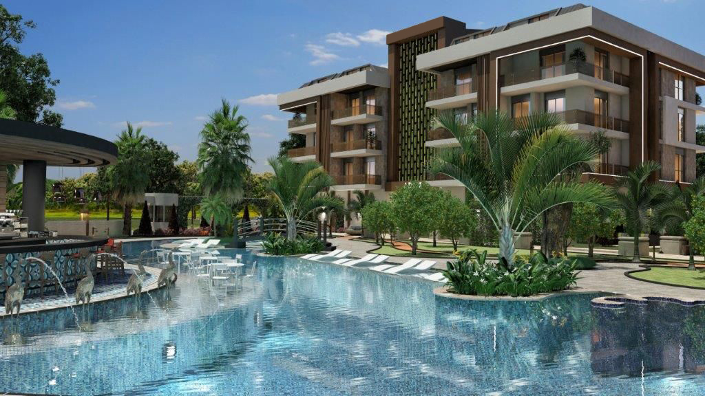 Alanya Oba apartments from the developer image