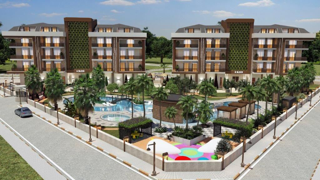 Alanya Oba apartments from the developer image