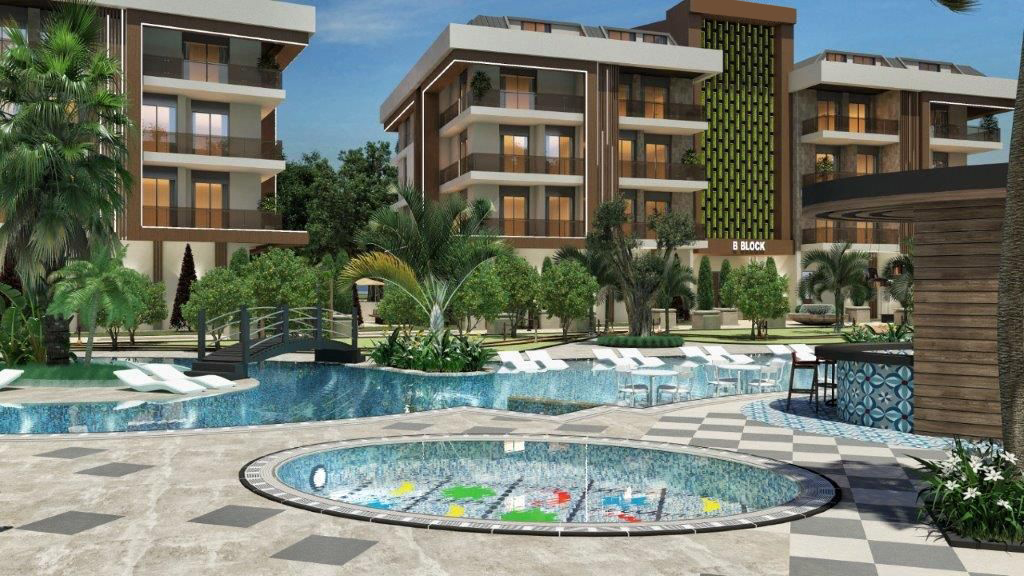 Alanya Oba apartments from the developer image