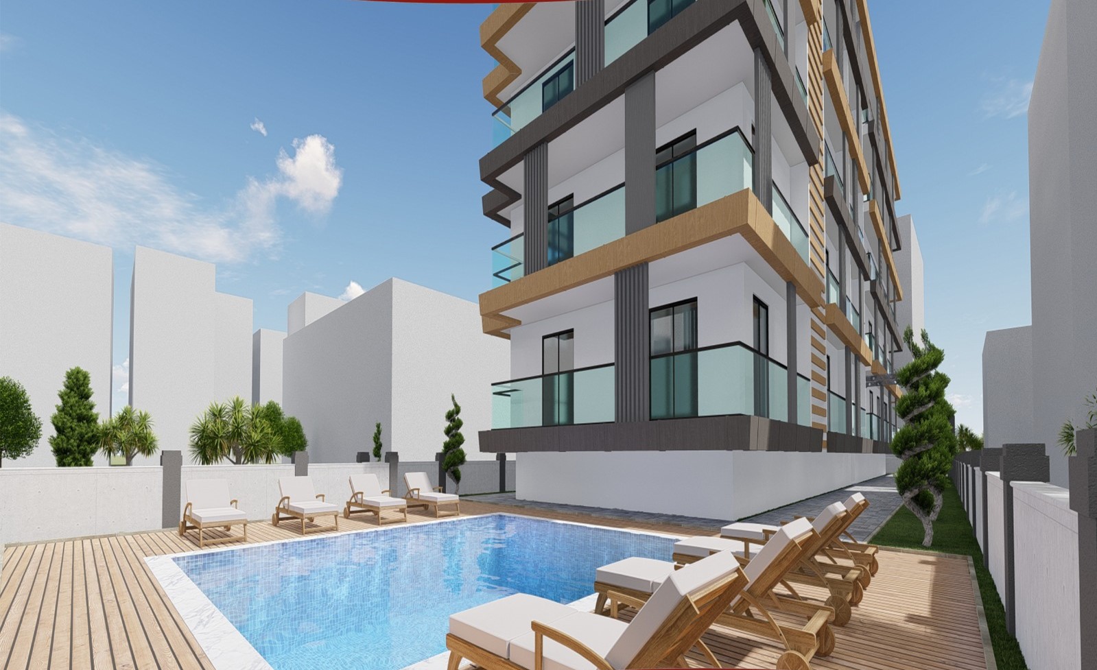 Alanya center interest-free installments for apartments image