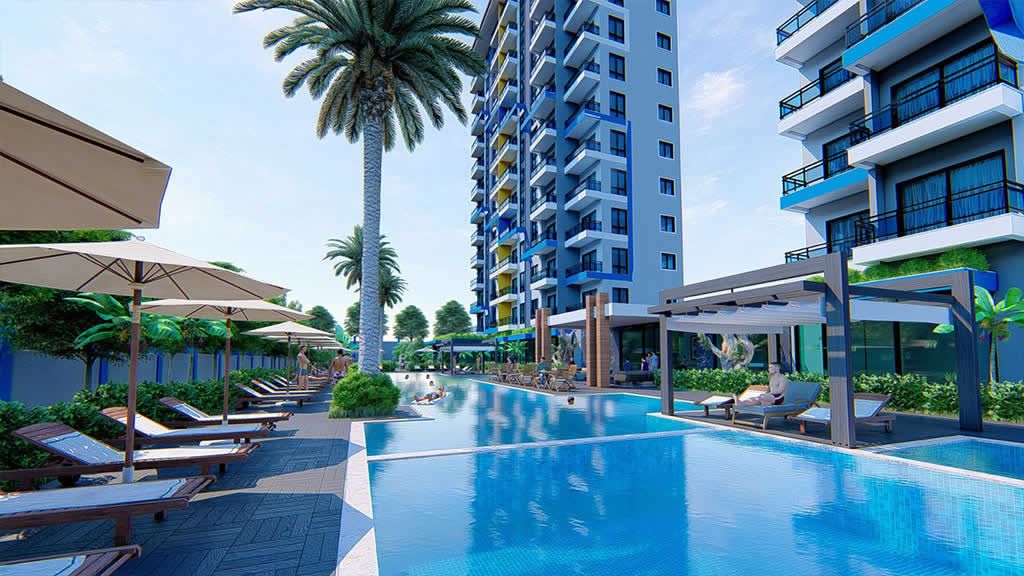 Alanya Mahmutlar SALES new complex with mountain and sea views image