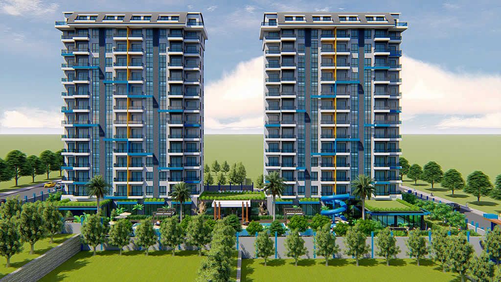 Alanya Mahmutlar SALES new complex with mountain and sea views image