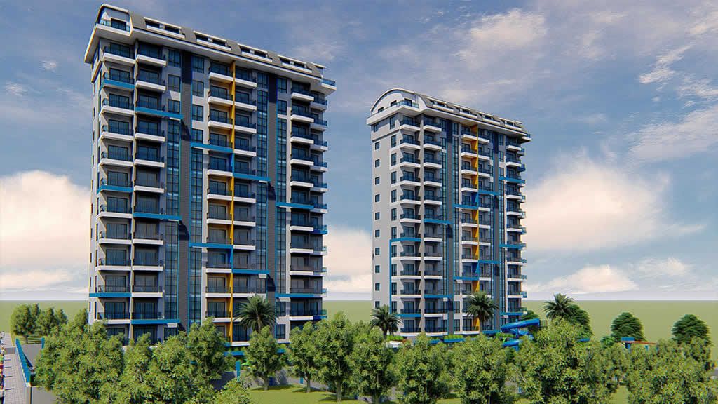 Alanya Mahmutlar SALES new complex with mountain and sea views image