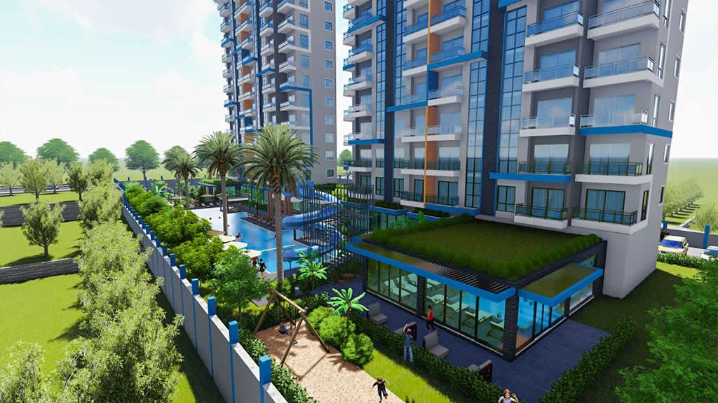 Alanya Mahmutlar SALES new complex with mountain and sea views image