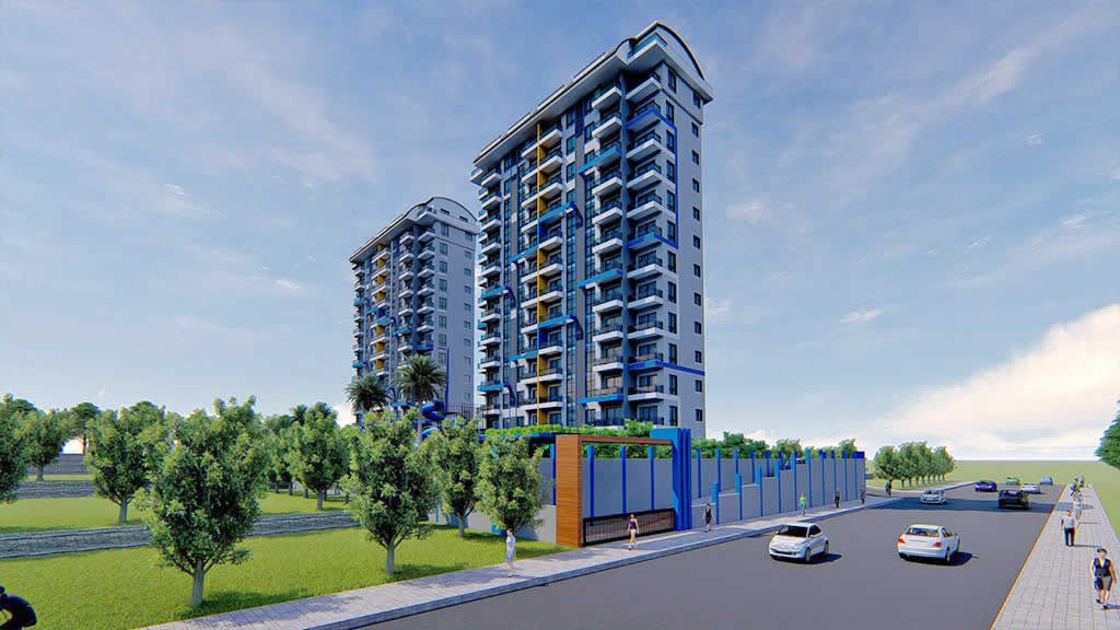 Alanya Mahmutlar SALES new complex with mountain and sea views image