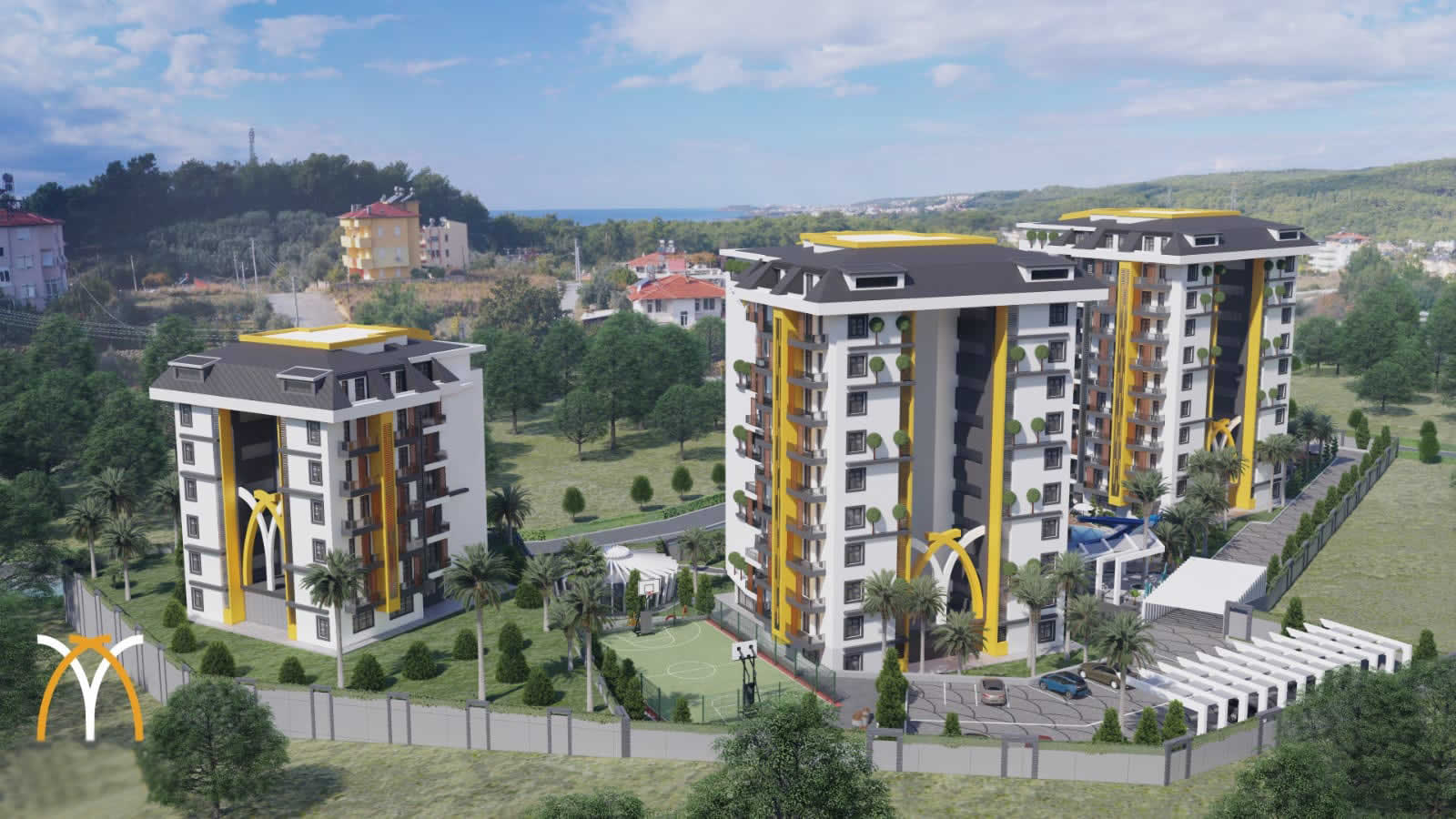 Alanya Avsallar apartments from the developer image