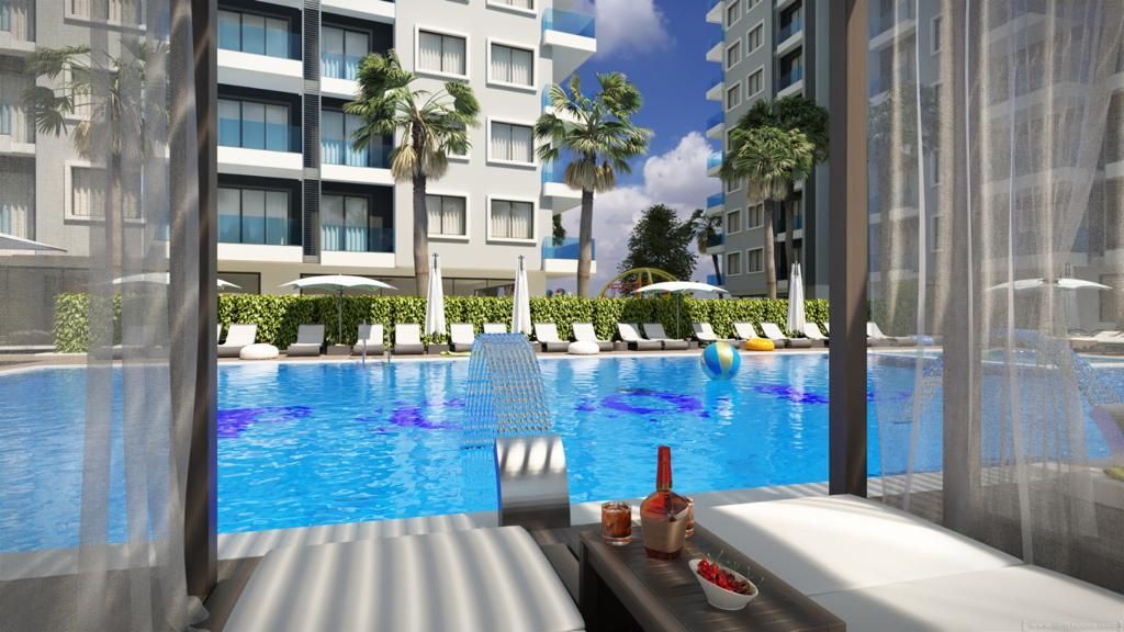 Luxury sales apartments on the coast in Alanya in Mahmutlar image