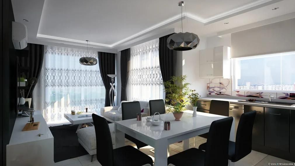 Luxury sales apartments on the coast in Alanya in Mahmutlar image