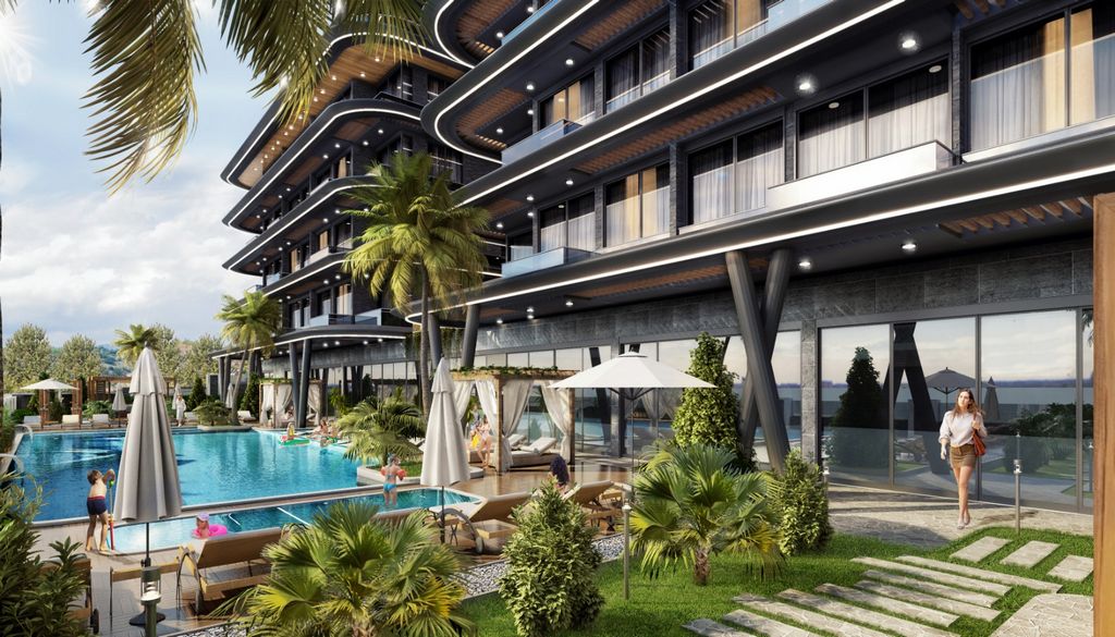 Prestigious project in the central area of Alanya image