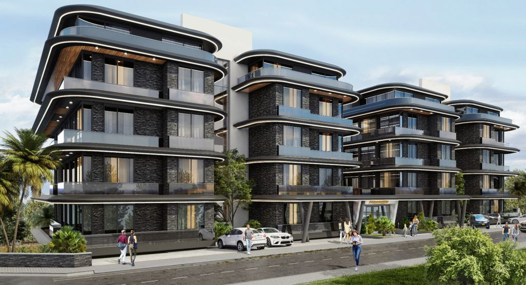 Prestigious project in the central area of Alanya image