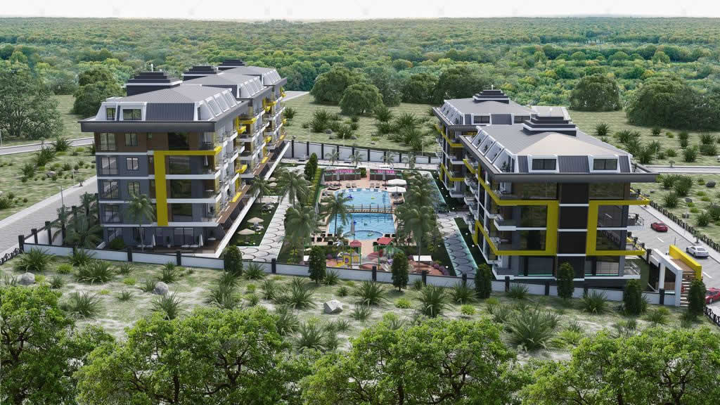 Alanya Kestel sales stunning project close to the sea image