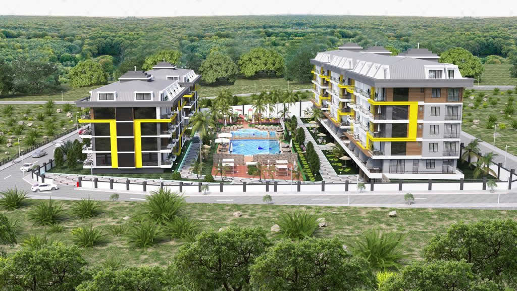 Alanya Kestel sales stunning project close to the sea image