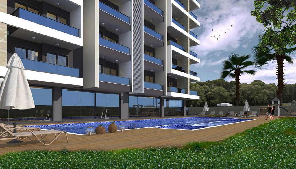 Alanya Avsallar new complex in the picturesque area image