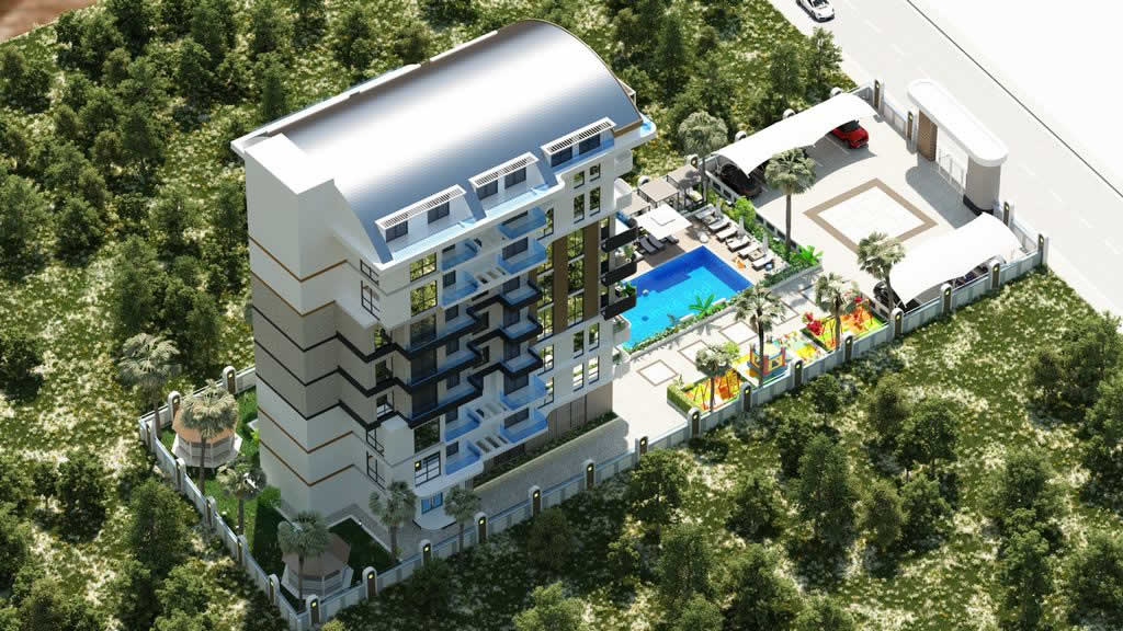 Apartments for sale under construction in Avsallar image