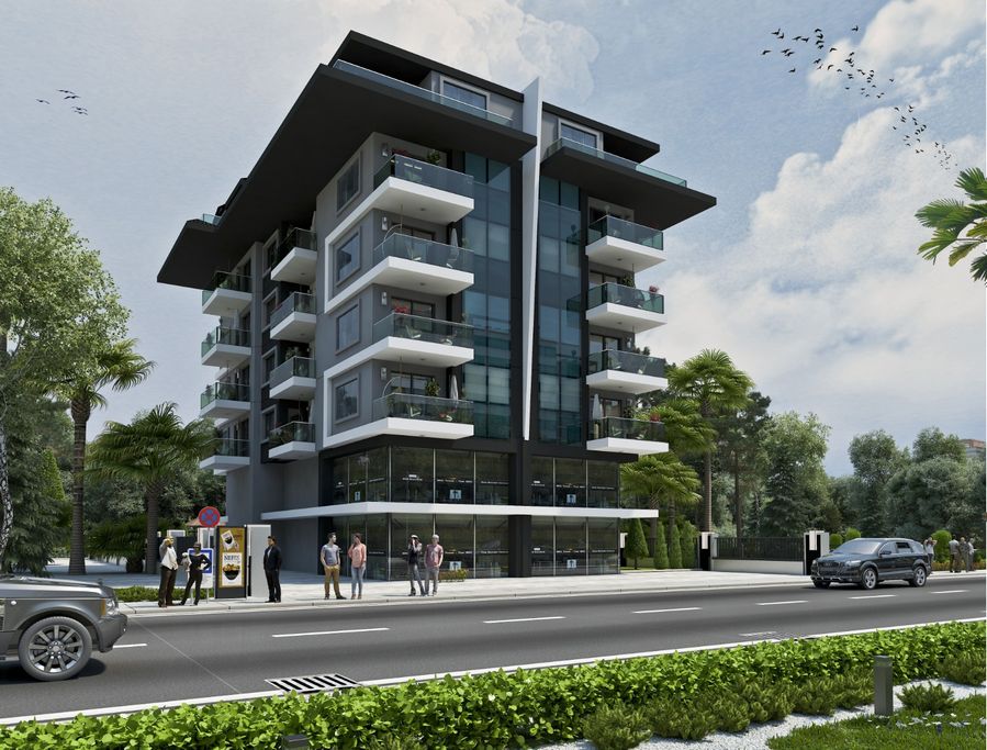 Sales Apartments by the sea in Alanya Kargicak image