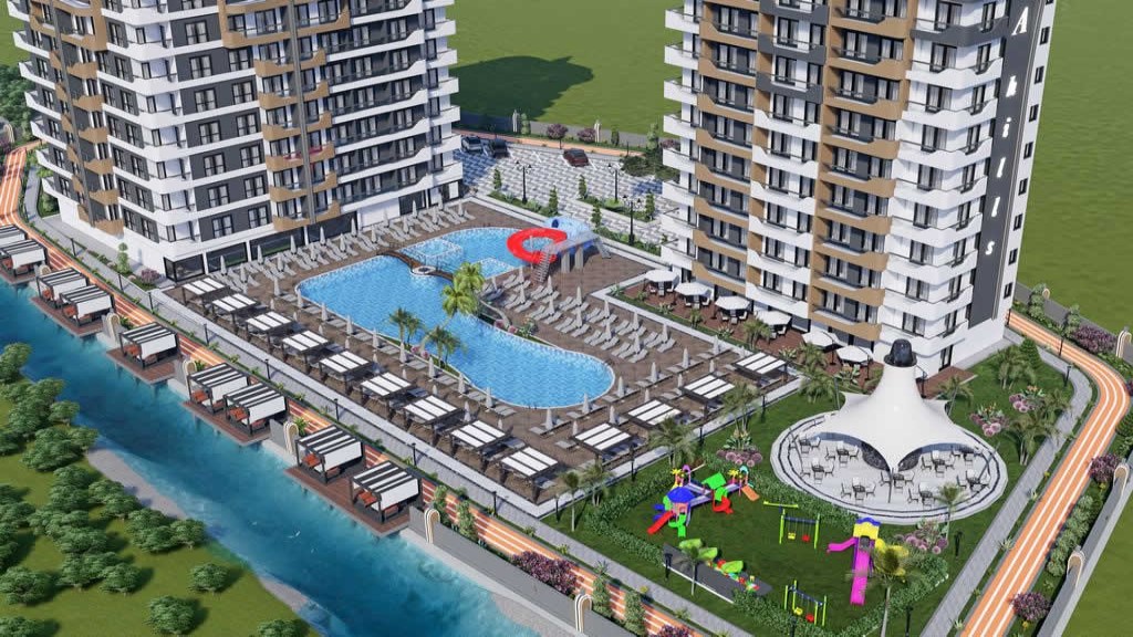 Apartments for sale away from the hustle and bustle in Alanya - Mahmutlar image