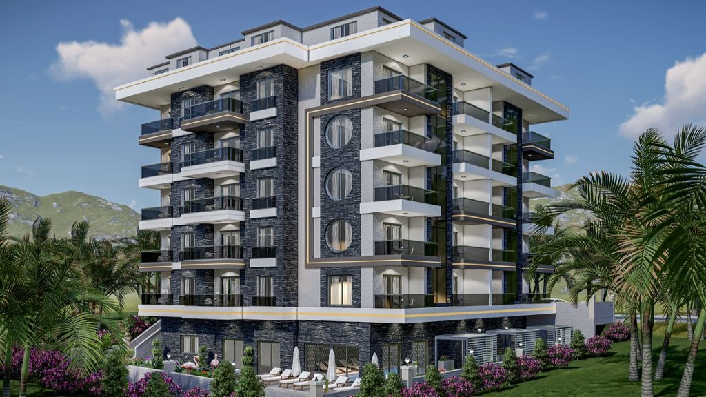 Comfortable apartments for sale in Alanya Mahmutlar image