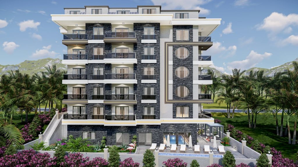 Comfortable apartments for sale in Alanya Mahmutlar image