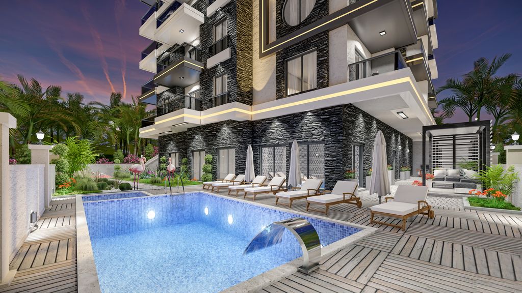 Comfortable apartments for sale in Alanya Mahmutlar image