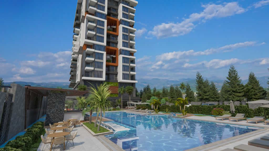 Elite apartments for sale in Alanya Mahmutlar area image