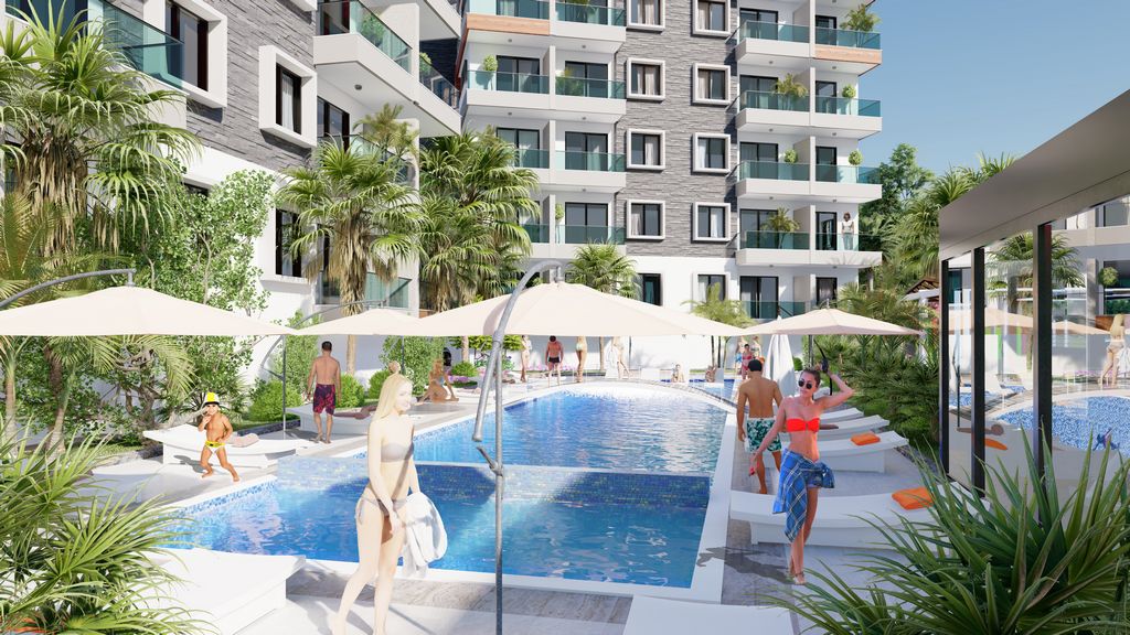 Stylish apartments for sale in Alanya - Gazipasa image