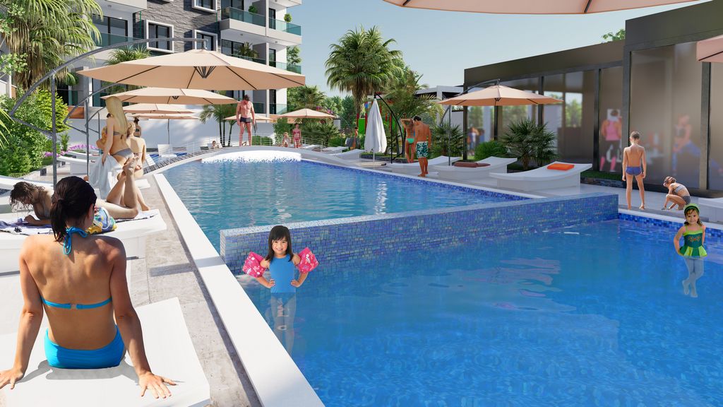 Stylish apartments for sale in Alanya - Gazipasa image